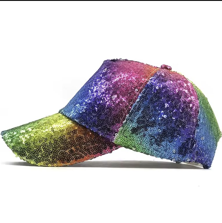 Colourful Bling Glitter Sequin Hat - Rebellious Unicorns