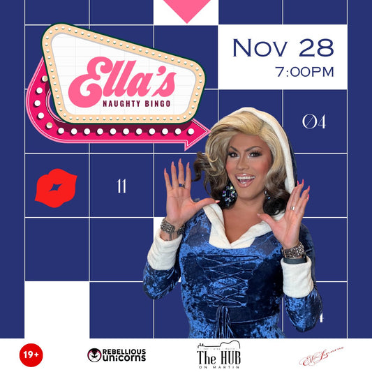 Ella's Naughty Bingo | Penticton (Nov) - Rebellious Unicorns