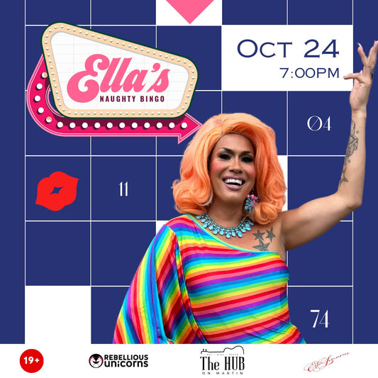 Ella's Naughty Bingo | Penticton (Oct) - Rebellious Unicorns