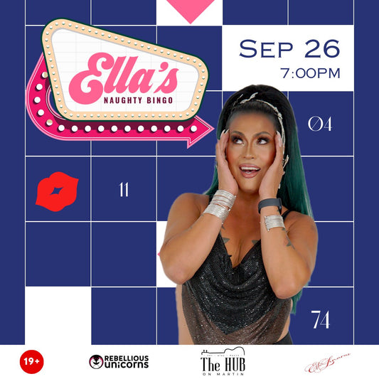 Ella's Naughty Bingo | Penticton (Sept) - Rebellious Unicorns