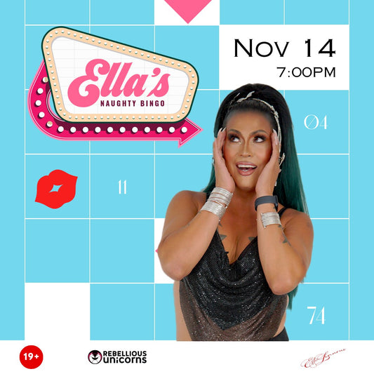 Ella's Naughty Bingo | Vernon (Nov) - Rebellious Unicorns