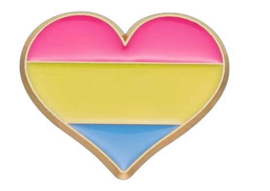 Heart-Shaped Pride Pins - Rebellious Unicorns