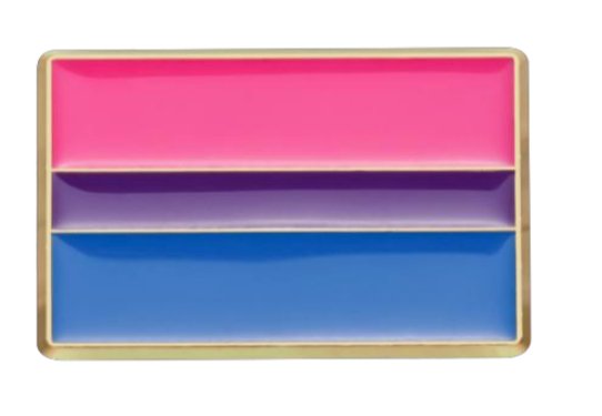 Rectangle Pride Flag Pins - Rebellious Unicorns