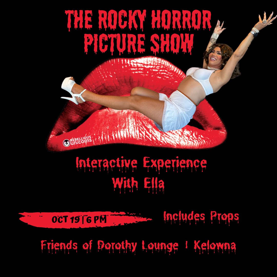 Rocky Horror Picture Show | Kelowna (Oct 19) - Rebellious Unicorns